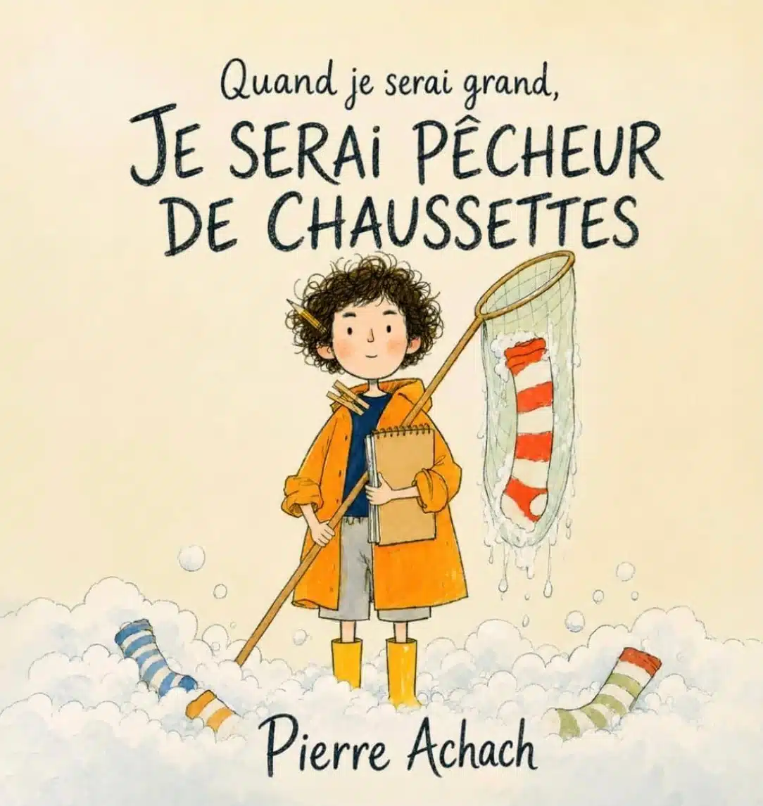 Couverture de « Quand je serai grand, je serai pêcheur de chaussettes »