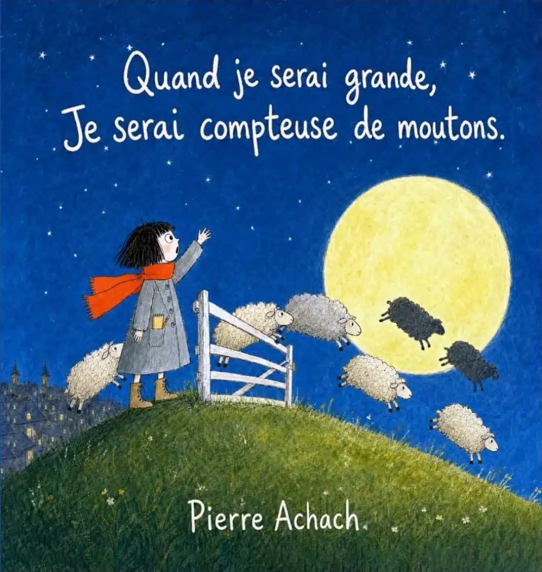 Couverture de « Quand je serai grande, je serai compteuse de moutons »